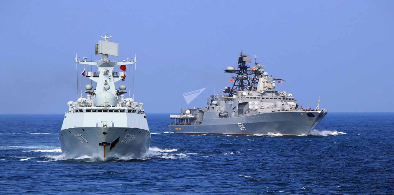 दक्षिण चीन सागर में पी एल ए की नौसेना ...